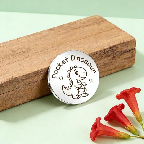 Dinosaur Themed Gifts Dinosaur Keychain Cute Animal Pocket Hug Token Emotional Support Gift Small Christmas Stocking Stuffers for Dinosaurs Lovers Boyfriend Girlfriend Son Daughter Best Friend in Saudi Arabia