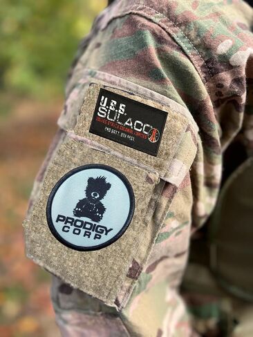 Prodigy Corp Morale Patch by RedheadedTshirts | Hook and Loop Alien Patches for Your Plate Carrier, Backpack, hat, Backpack, Rucksack, Tactical Gear 2x3 Made in the USA in Kuwait