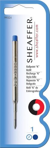 Sheaffer Ballpoint Refill K Style - Blue Fine - Blister Card in Kuwait