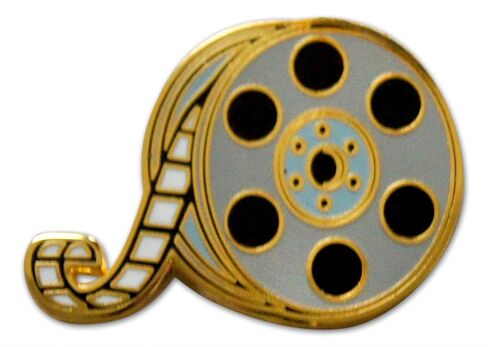 Novel Merk Clapboard & Movie – Show Business Lapel Pin, Hat Pin & Tie Tack Set - with Clutch Back (3- Film Reel) in Kuwait