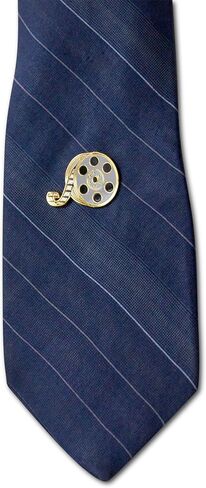Novel Merk Clapboard & Movie – Show Business Lapel Pin, Hat Pin & Tie Tack Set - with Clutch Back (3- Film Reel) in Kuwait