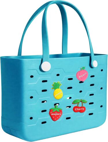 Beach Tote Bag for Women, EVA Rubber Beach Bag Waterproof, Sandproof Cave Bags, Large Capacity Pool Bag in Saudi Arabia
