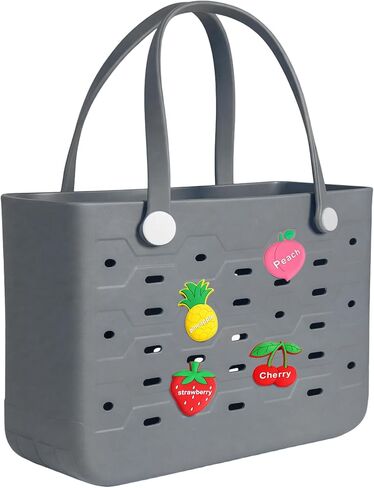 Beach Tote Bag for Women, EVA Rubber Beach Bag Waterproof, Sandproof Cave Bags, Large Capacity Pool Bag in Saudi Arabia