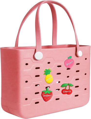 Beach Tote Bag for Women, EVA Rubber Beach Bag Waterproof, Sandproof Cave Bags, Large Capacity Pool Bag in Saudi Arabia