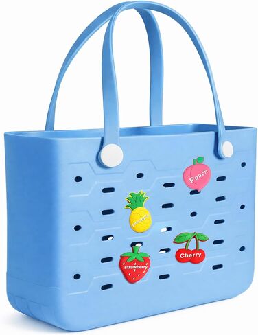 Beach Tote Bag for Women, EVA Rubber Beach Bag Waterproof, Sandproof Cave Bags, Large Capacity Pool Bag in Saudi Arabia