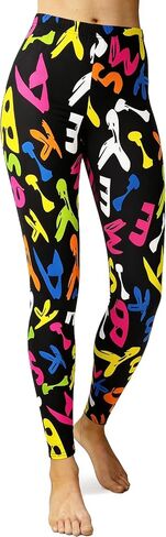 MESU Women Printed Leggings Patterned Tights Stretchy Pants in Saudi Arabia