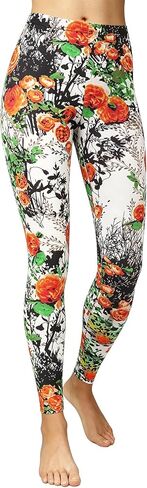 MESU Women Printed Leggings Patterned Tights Stretchy Pants in Saudi Arabia