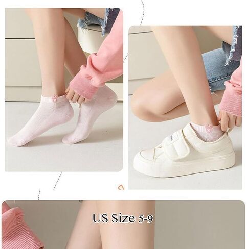 Korean Style Ankle Socks Women Girls Cute 3D Bear Ear Versatile Breathable All Season Preppy Comfort Cotton Blend in Saudi Arabia