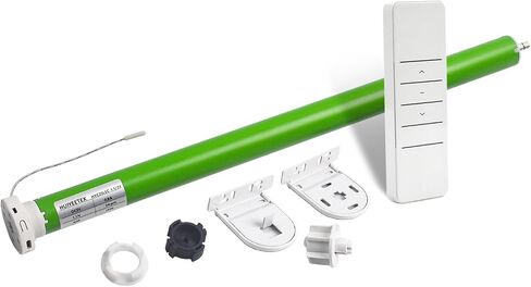 5V USB-C Tubular Motor Blinds Kit Retrofit Motorized Roller Blind with Remote Control, Rechargeable Smart Blinds for Windows in Saudi Arabia