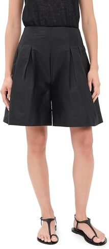 Chan Luu Women's Techno Taffeta Long Shorts in Saudi Arabia