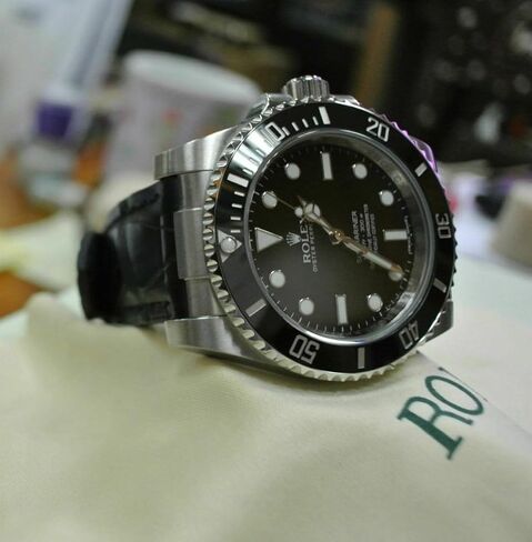 Ewatchparts Oysterflex End Link Compatible With Rolex Submariner 16610, 16800 16803 16808 16613 16618 in Saudi Arabia