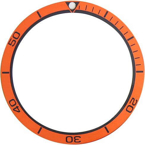 Ewatchparts Replacement Bezel Insert Orange Compatible With Watch 38mm x 31.50mm in Saudi Arabia
