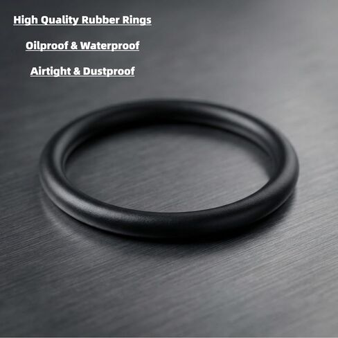 180 Pcs Watch O-Ring Gasket Set, 18 Sizes Rubber Waterproof Seals for Watch Back Cover, 0.5mm(16-30mm) & 0.6mm(16-28mm) Thickness Precision Watch Repair Assortment Kit in Saudi Arabia