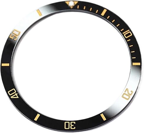 33.7 مللي متر × 28.2 مللي متر مقياس حلقة إدراج متوافق مع Skx013 ساعة الحافة السيراميك الأجزاء المعدلة in Kuwait