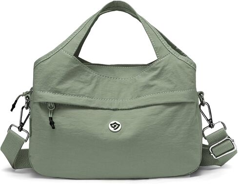 Nylon Top-handle Clutch Purses for Women Small Tote Bag Casual Travel Pouch Lightweight Crossbody Shoulder Handbag Satchels in Kuwait
