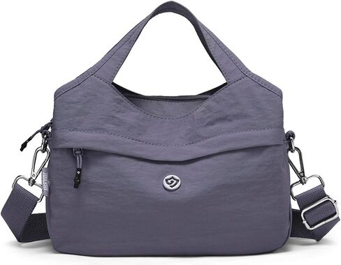 Nylon Top-handle Clutch Purses for Women Small Tote Bag Casual Travel Pouch Lightweight Crossbody Shoulder Handbag Satchels in Saudi Arabia