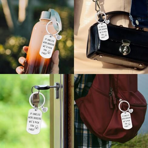 Uncle Gifts from Niece Nephew Best Uncle Ever Gifts for Men Funny Uncle Keychain Gifts for Uncle Birthday Christmas Gifts for Uncle Retirement Gifts for Best Uncle Gifts for Uncle in Saudi Arabia