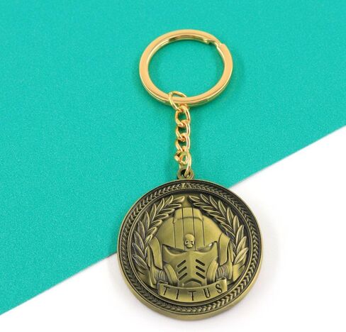 Warhammer 40K Titus&Ultramarines Chapter Keychain Game Peripheral Alloy Keychain Gifts in Saudi Arabia