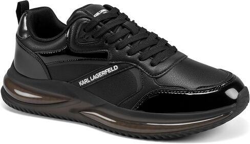 Karl Lagerfeld Mens Nino Mixed Media Sneaker in Kuwait