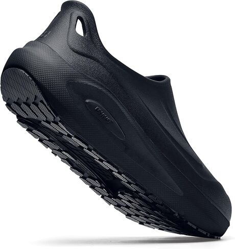 Shoes for Crews Slip-Resistant Work Clogs for Men & Women - Comfortable Slip-On Unisex Clogs for Work - Ideal for Food Service, Grocery - Overtime in Kuwait