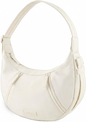 Prite Shoulder Bag Lightweight Crossbody Bag for Women Crescent Travel Purse with Adjustable Strap, Pockets and Key Leash in Saudi Arabia
