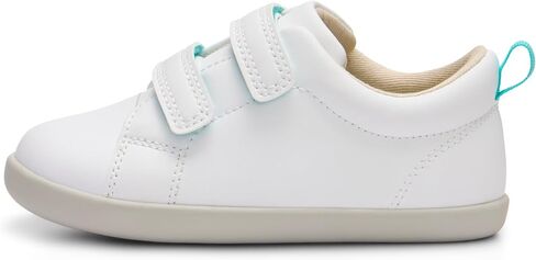 Ten Little Everyday Original Kids & Toddler Shoes - APMA-Accepted Vegan Leather, 100% Cotton Lining Kids Sneakers - Non-Slip, Wide Toe Box, Zero-Drop, Flexible Toddler Sneakers in Kuwait