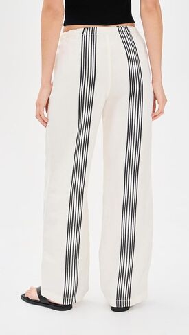 بنطال Madewell نسائي من الكتان سهل الارتداء in Kuwait
