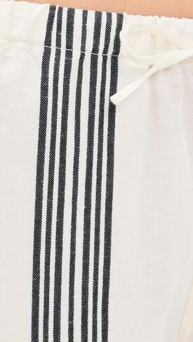 بنطال Madewell نسائي من الكتان سهل الارتداء in Kuwait