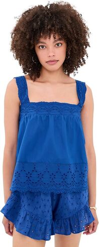 Playa Lucila Women's Eyelet Tank in Saudi Arabia