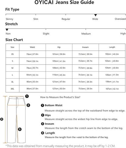 Women's Embroidered Baggy Jeans Y2k Wide Leg Jeans Hip Hop Loose Fit Denim Pants Skater in Kuwait