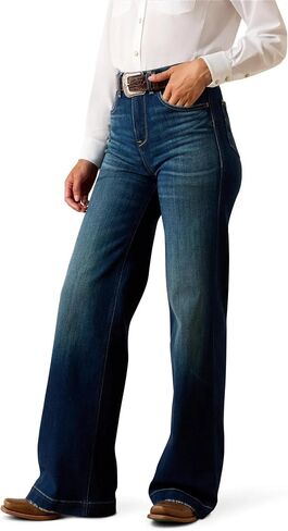 ARIAT Women's Mid Rise Fiona Boot Cut Jeans in Kuwait