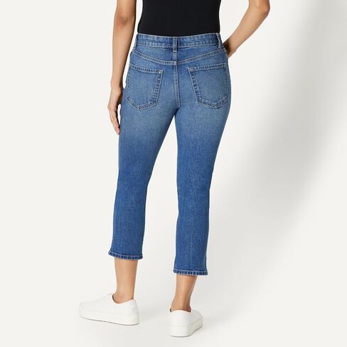 Amazon Essentials Women's Low Stretch Slim-Fit Mid-Rise Capri Jean in Kuwait