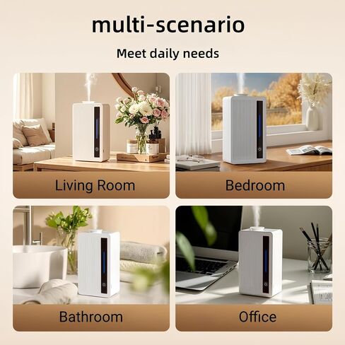 Waterless Aroma Diffuser Smart Machine for, Home, Spa, Office, Hotel– Cold Technology, Waterless Whole Room Bluetooth&App in Saudi Arabia