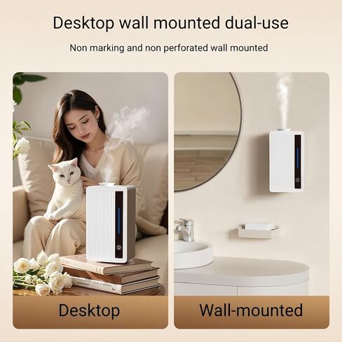 Waterless Aroma Diffuser Smart Machine for, Home, Spa, Office, Hotel– Cold Technology, Waterless Whole Room Bluetooth&App in Saudi Arabia