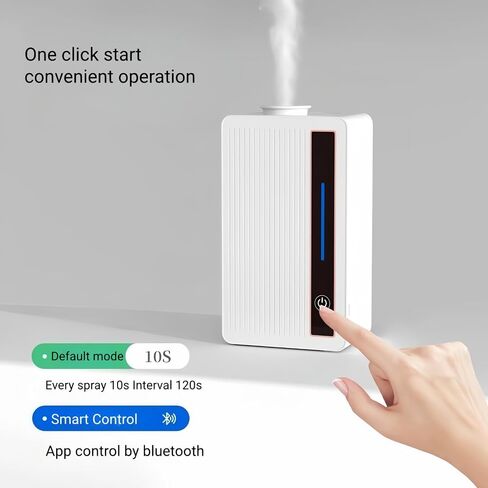 Waterless Aroma Diffuser Smart Machine for, Home, Spa, Office, Hotel– Cold Technology, Waterless Whole Room Bluetooth&App in Saudi Arabia