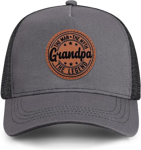 Grandpa Hat Birthday The Man They Myth The Legend Truck Hat for Men in Kuwait