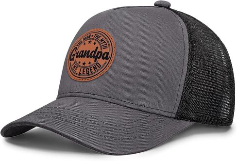 Grandpa Hat Birthday The Man They Myth The Legend Truck Hat for Men in Kuwait