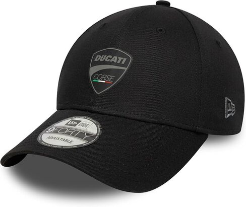 New Era Adult 9Forty MLB Ducati Motorcycle Baseball Cap Hat Black in Kuwait