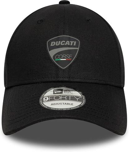 New Era Adult 9Forty MLB Ducati Motorcycle Baseball Cap Hat Black in Kuwait