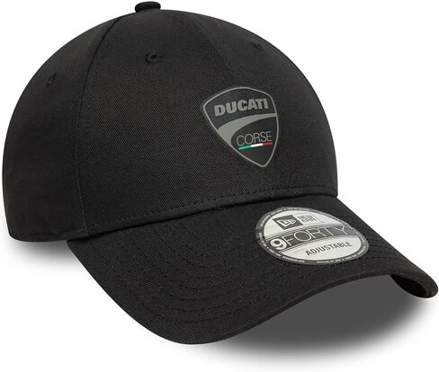 New Era Adult 9Forty MLB Ducati Motorcycle Baseball Cap Hat Black in Kuwait