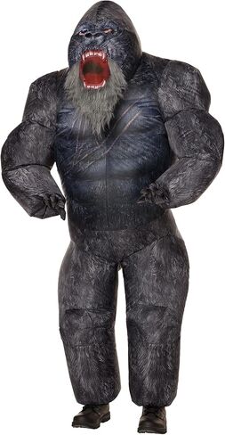 Spirit Halloween Godzilla vs. Kong Adult Inflatable Godzilla Costume | Officially licensed | Kaiju Costume in Saudi Arabia