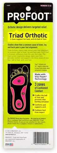 زوج واحد من ProFoot Triad Orthotic للنساء 6-10 (عبوة من قطعتين) in Kuwait
