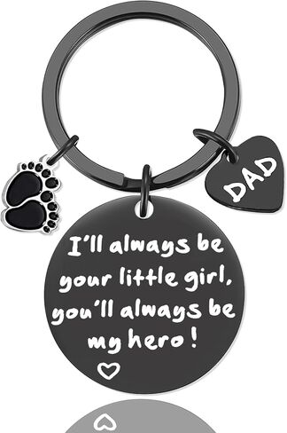 Fathers Day Birthday Gifts From Daughter Keychain Best Dad Gifts Father's Day Christmas Valentines Gift Ideas for Men Dads Husband Step Dad in Saudi Arabia
