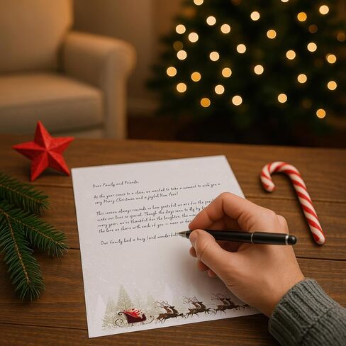Santa & Reindeer Christmas Paper - 80 Sheets in Kuwait