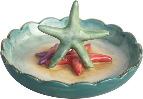 Blue Sky Ceramic Starfish Ring Holder in Kuwait