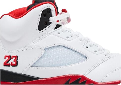 Air Jordan 5 Retro Fire Red Black Tongue in Kuwait