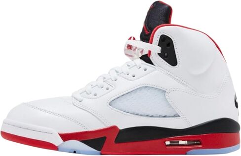 Air Jordan 5 Retro Fire Red Black Tongue in Kuwait