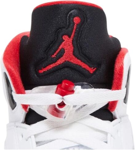 Air Jordan 5 Retro Fire Red Black Tongue in Kuwait