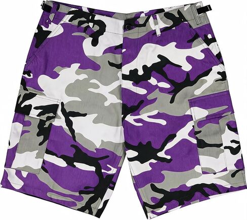 Army Universe Mens Tactical Cargo BDU Shorts Six Pocket Army Navy Military Camo Stylish Button Fly Uniform Work Shorts in Saudi Arabia