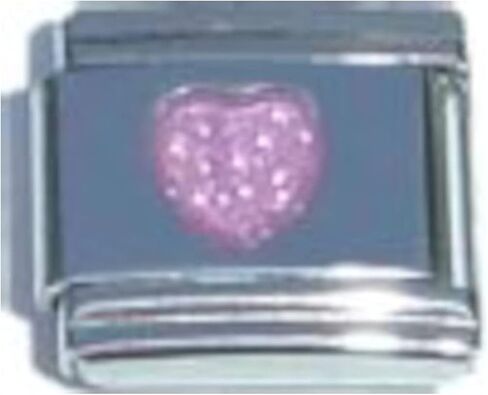 NewCharms Heart Pink Italian Charm in Kuwait